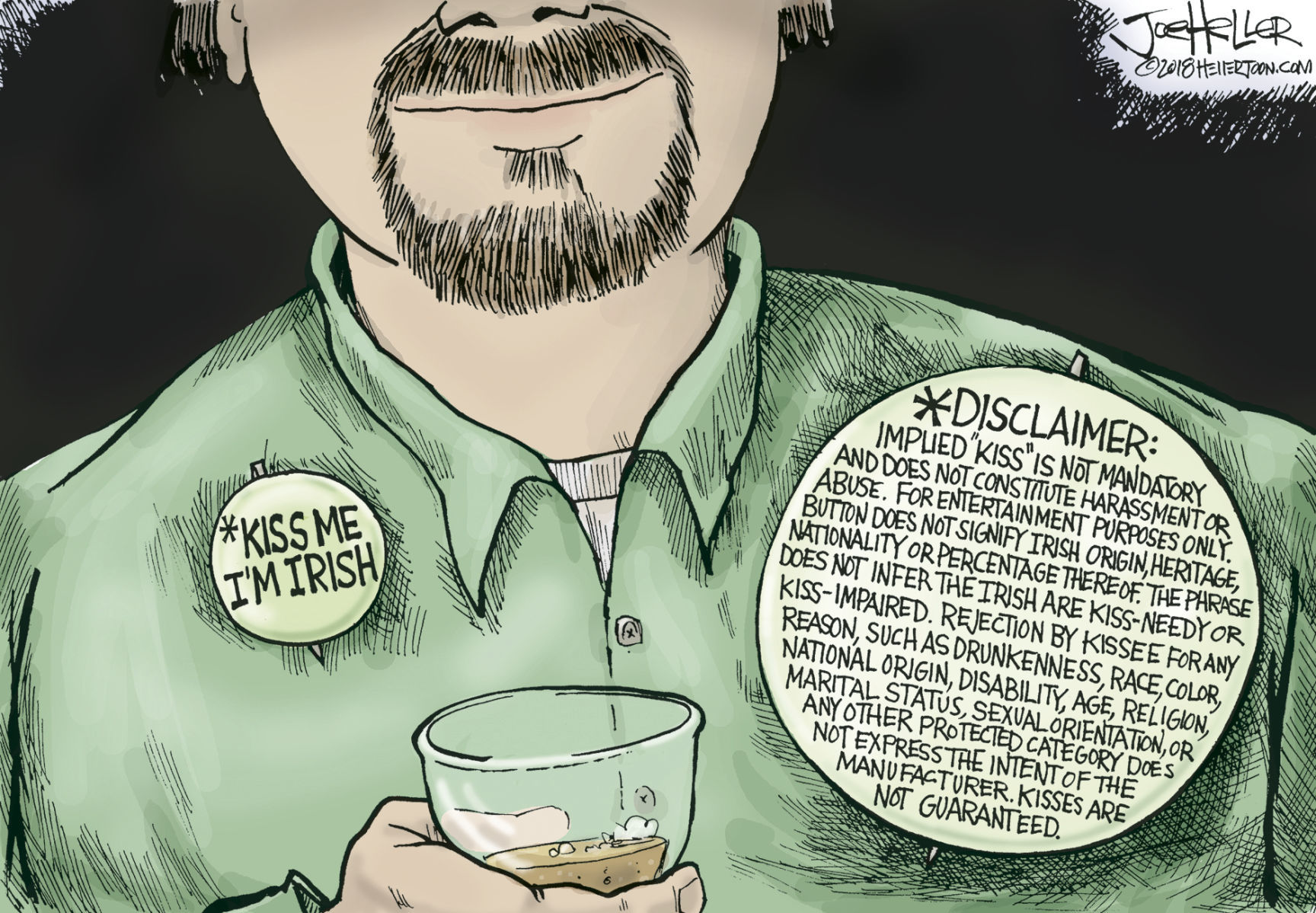 Kiss Me Im Irish by Joe Heller